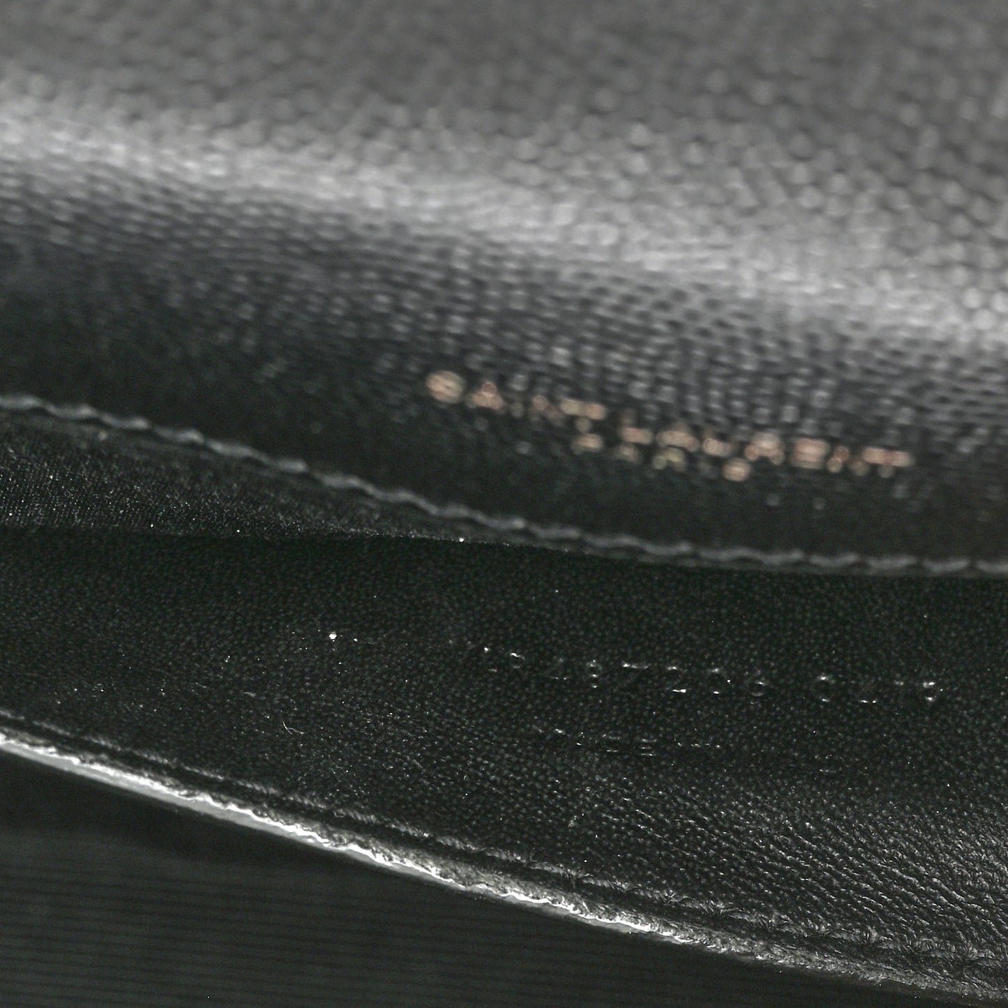 Grain De Poudre Textured Mixed Matelasse Triquilt Medium Monogram Satchel Black
