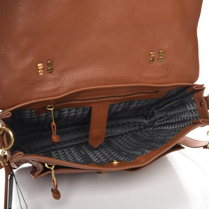 Proenza Schouler Lambskin Medium PS1 Satchel Saddle 6 of 9