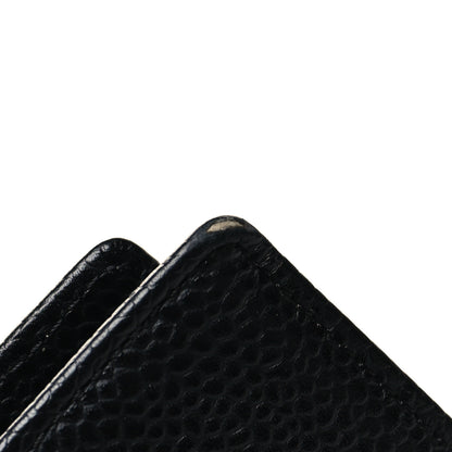 Chanel Caviar Timeless CC French Wallet Black 12 of 15