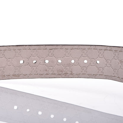 Gucci Stainless Steel Alligator 37mm Interlocking G Quartz Watch Brown 9 of 11