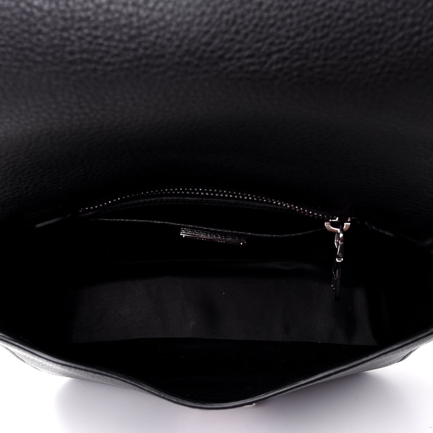 Miu Miu Vitello Phenix Madras Shoulder Bag Black 4 of 6