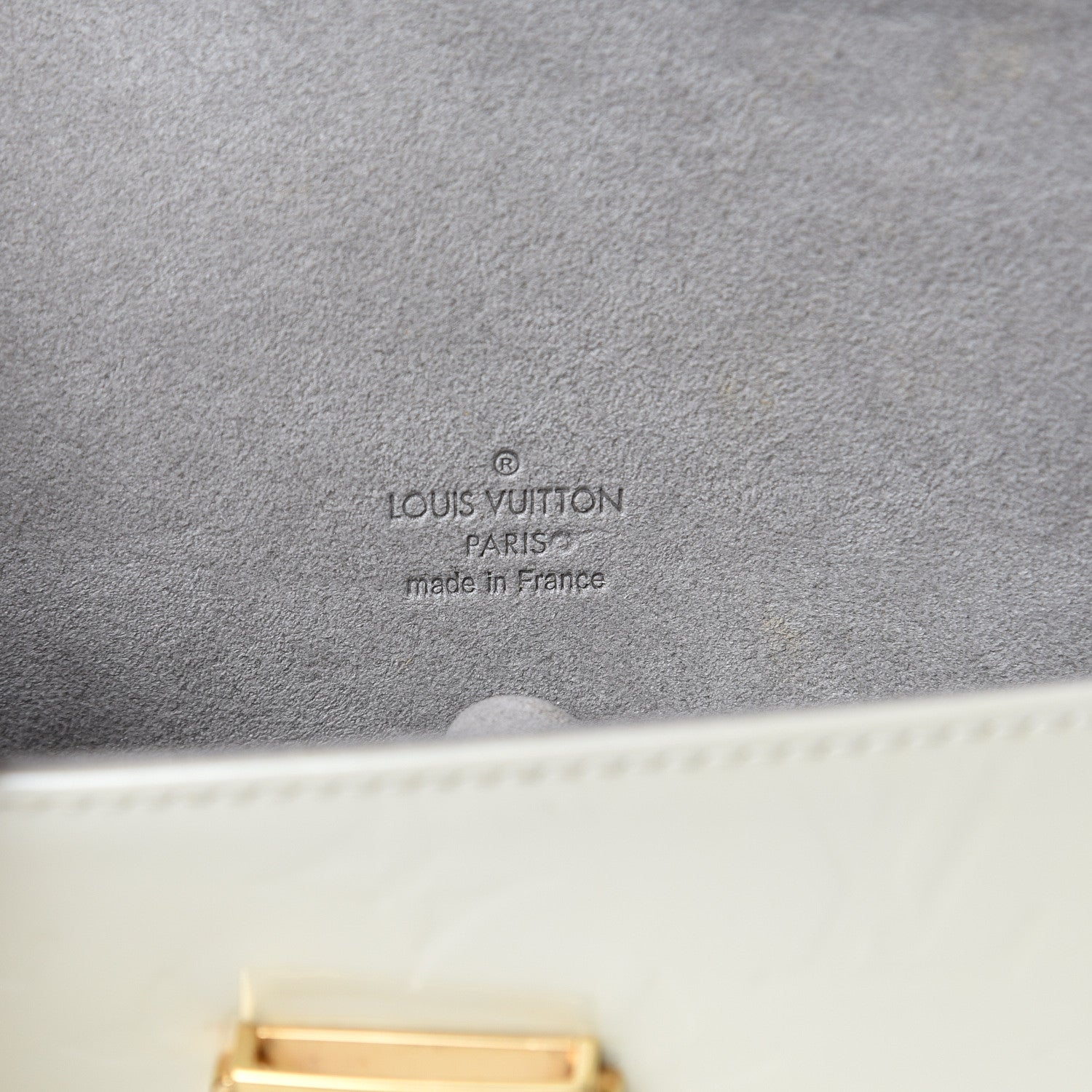 Louis Vuitton Vernis Pochette Lagoon Sunglasses Holder Perle 6 of 12