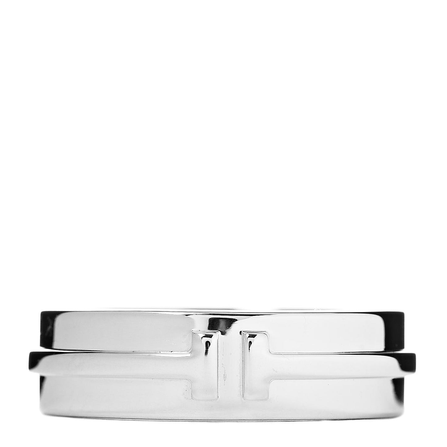 Sterling Silver T Wide Ring 52 6
