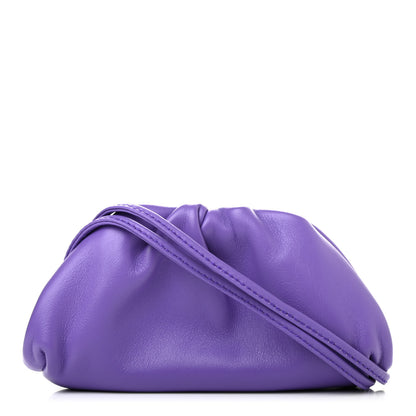 Bottega Veneta Butter Calfskin Coin Purse Purple 1 of 7