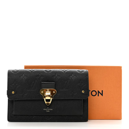 Louis Vuitton Empreinte Vavin Chain Wallet Black 10 of 10