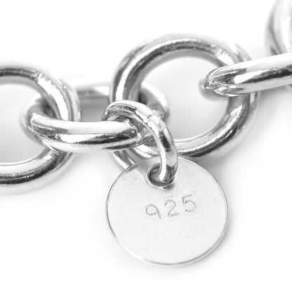 Tiffany Sterling Silver 1837 Lock Charm Bracelet 7 of 8