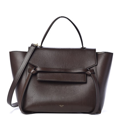 Celine Supersoft Calfskin Mini Belt Bag Wood 1 of 16