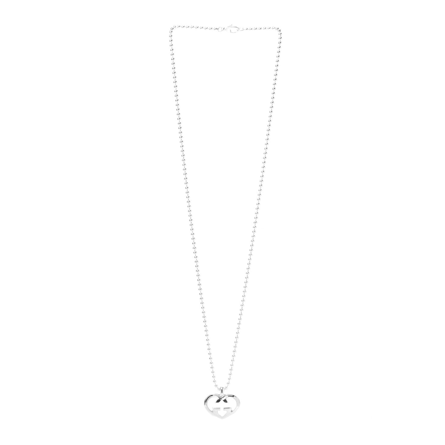 Sterling Silver Britt Heart Pendant Necklace