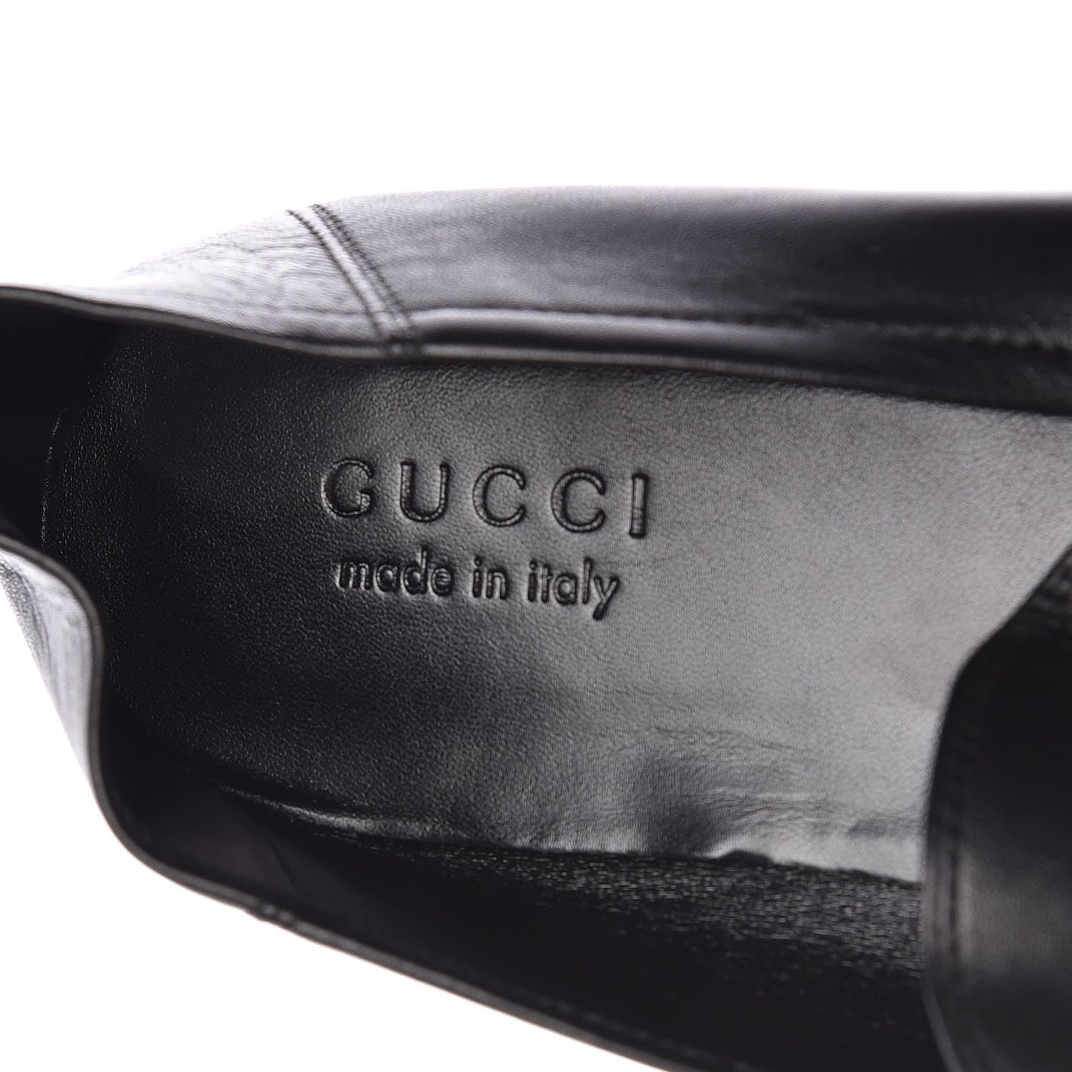 Gucci Lambskin Mens Brixton Horsebit Loafers 12 Black 7 of 13
