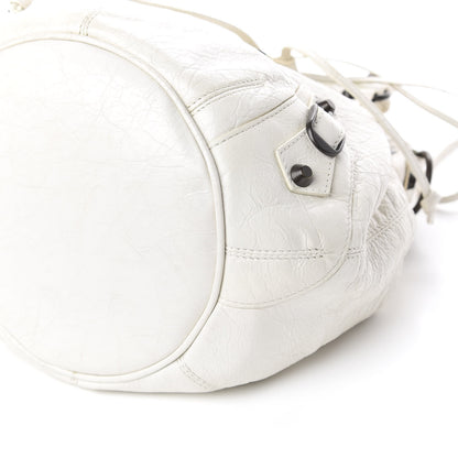 Balenciaga Agneau Classic Hardware Mini Pompon Ivory 8 of 14