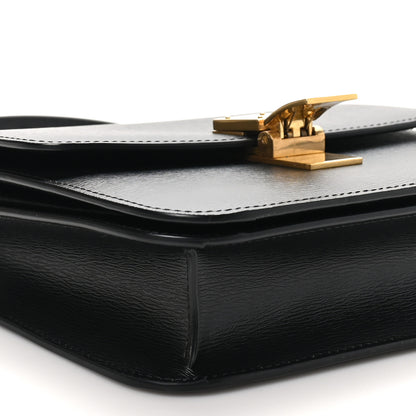 Celine Liege Calfskin Teen Classic Box Flap Bag Black 8 of 9