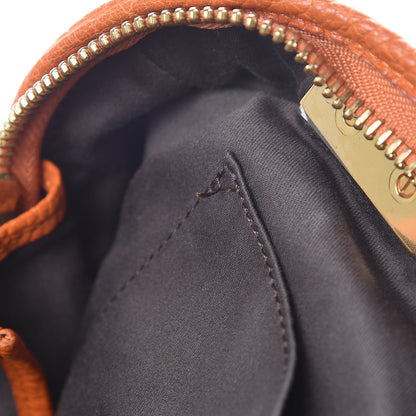 Chloe Grained Calfskin Brooke Satchel Orange 8 of 17