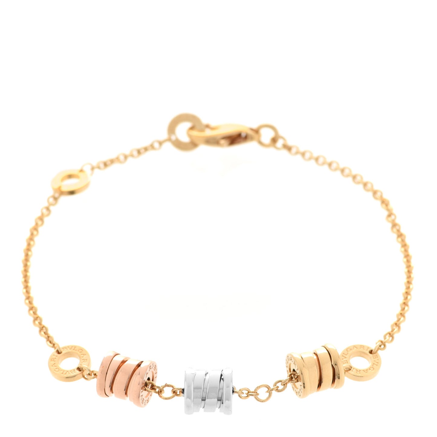 18K Yellow Rose White Gold B.Zero1 Bracelet