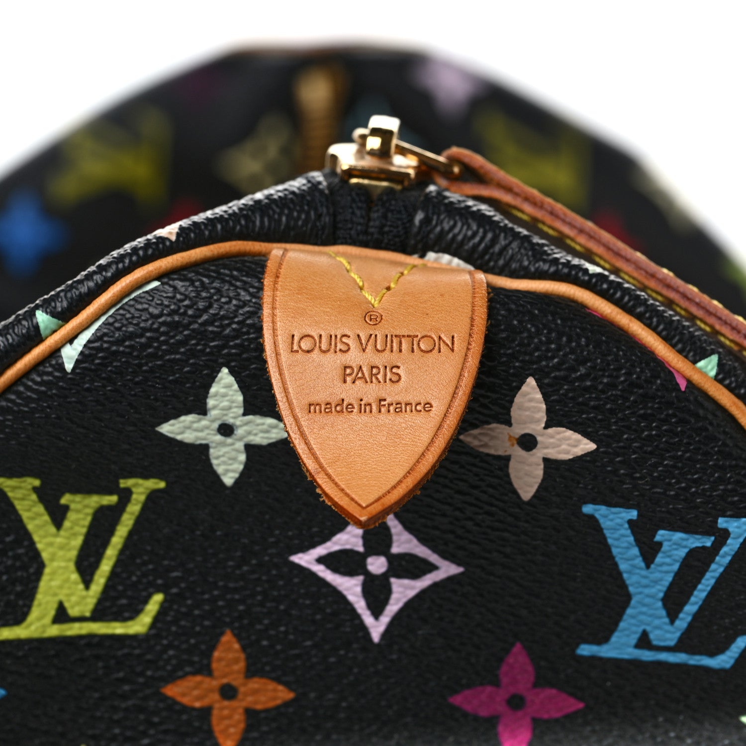 Louis Vuitton Monogram Multicolor Keepall 45 Black 6 of 10