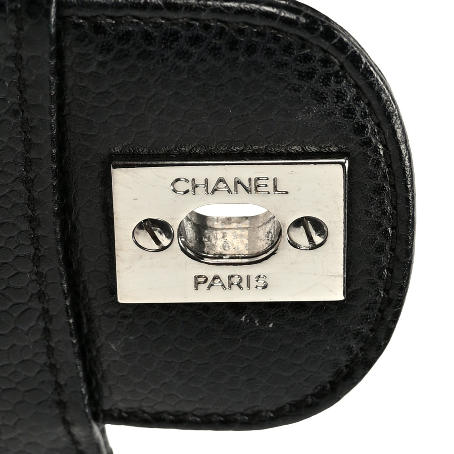 Chanel Caviar Quilted Medium Double Flap Black 7 of 13