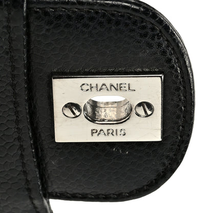 Chanel Caviar Quilted Medium Double Flap Black 7 of 13