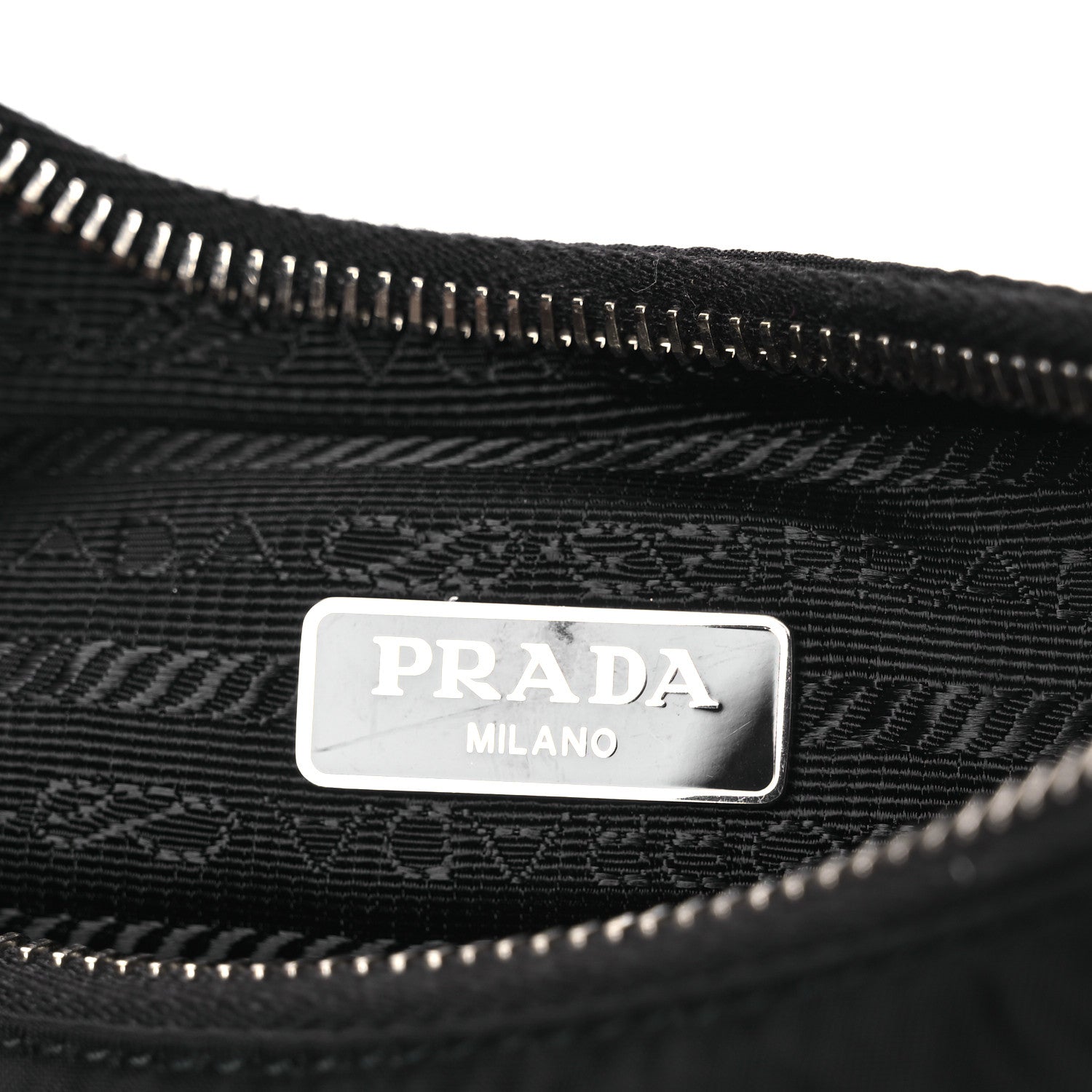 Prada Nylon Re-Edition 2005 Shoulder Bag Black 6 of 15