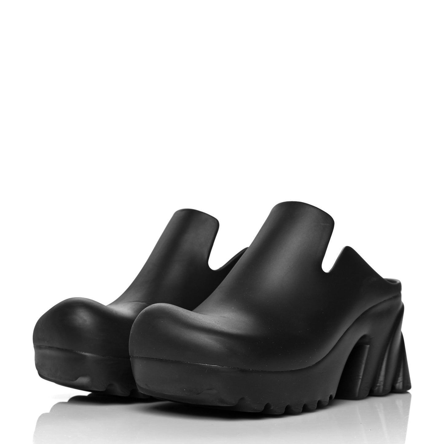 Rubber Flash 40/95mm Clogs 38 Black