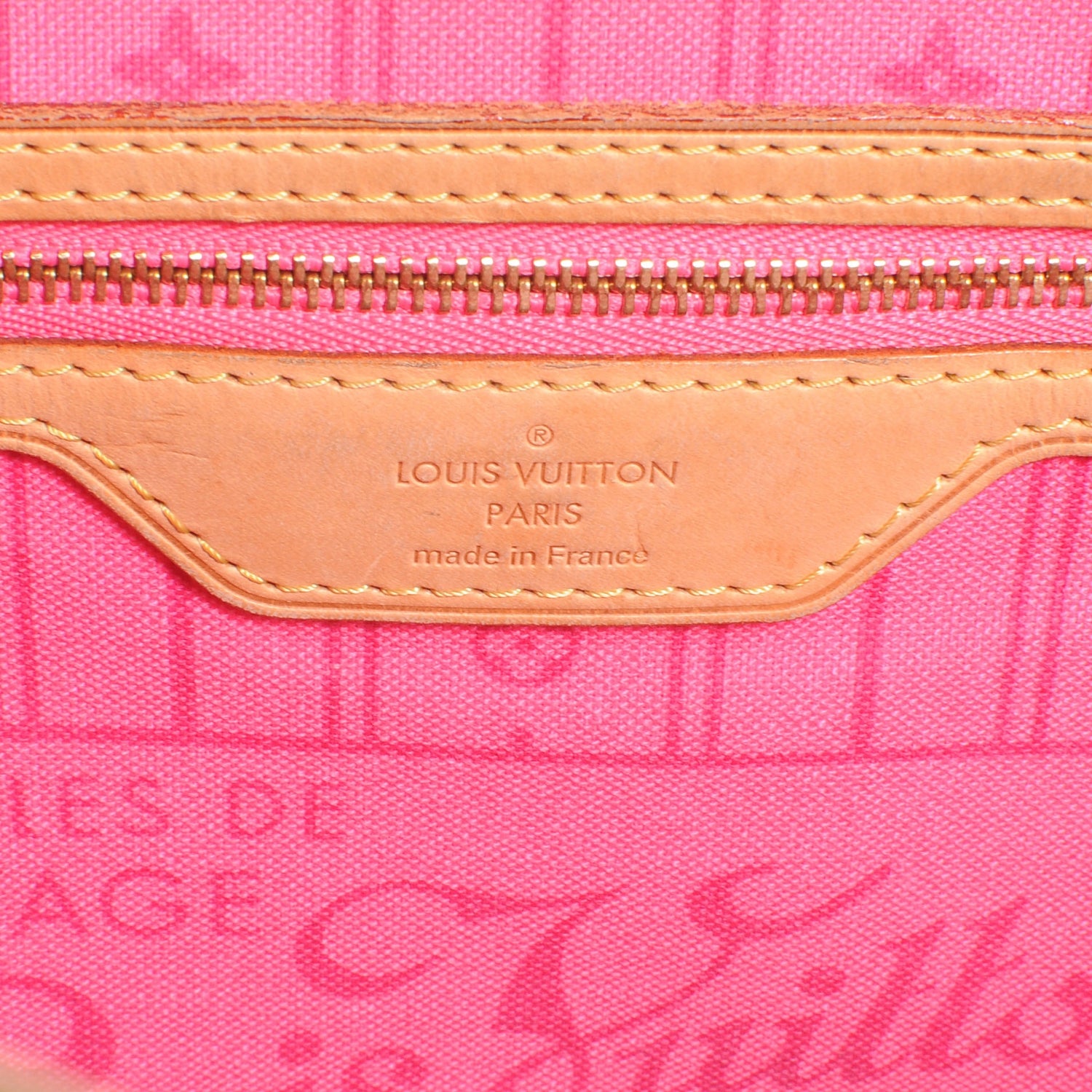 Louis Vuitton Monogram Roses Neverfull MM 6 of 7