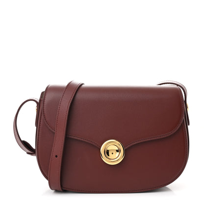 Loro Piana Grained Calfskin Small Ghiera Bag Azuki Beans 1 of 9