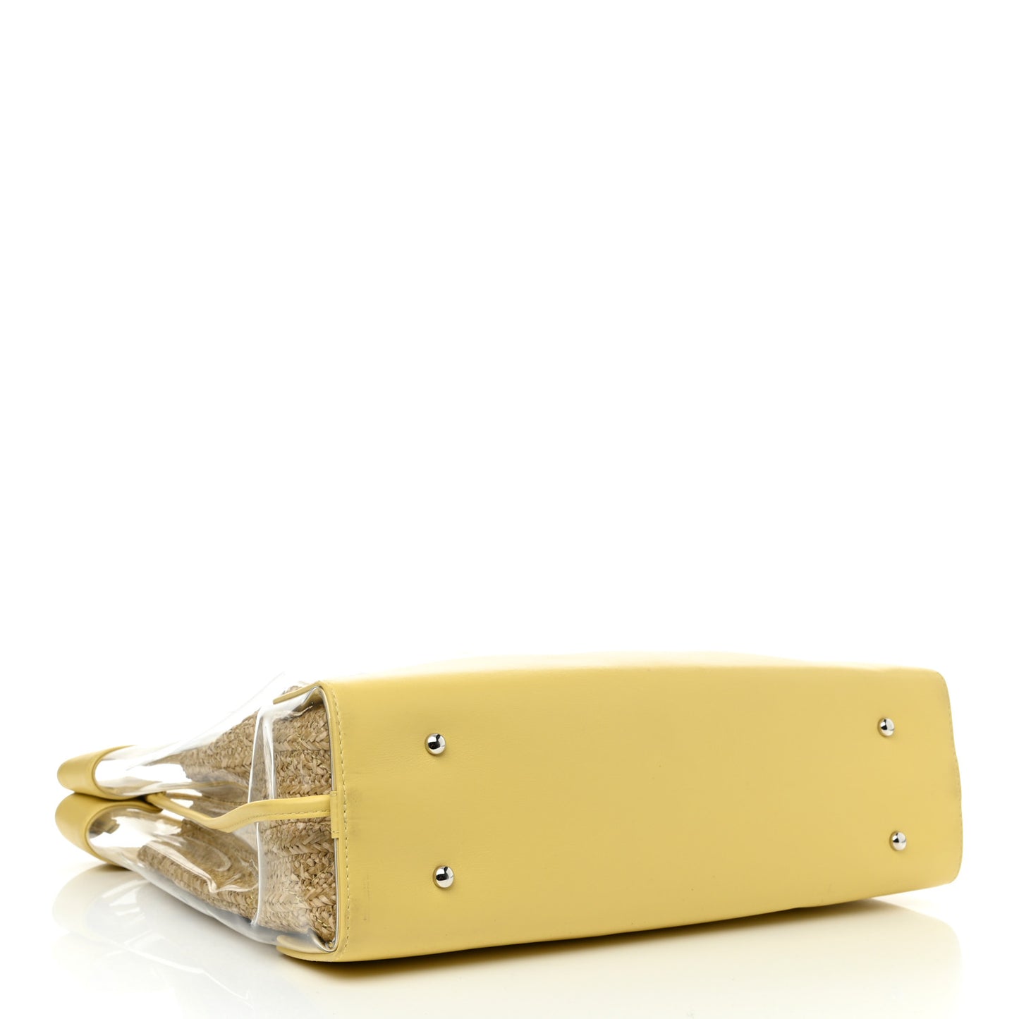 Calfskin PVC Chanel 31 Bag Yellow