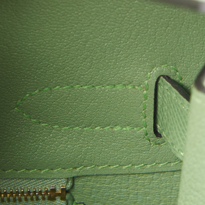 Hermes Epsom Sellier Birkin 30 Vert Criquet 20 of 32