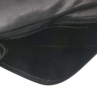 Saint Laurent Calfskin Monogram Large Belle De Jour Clutch Black 4 of 12