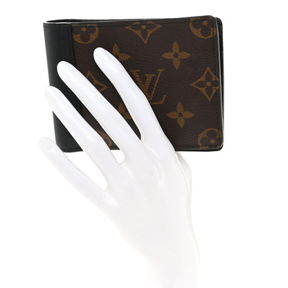 Louis Vuitton Monogram Macassar Multiple Wallet 2 of 8