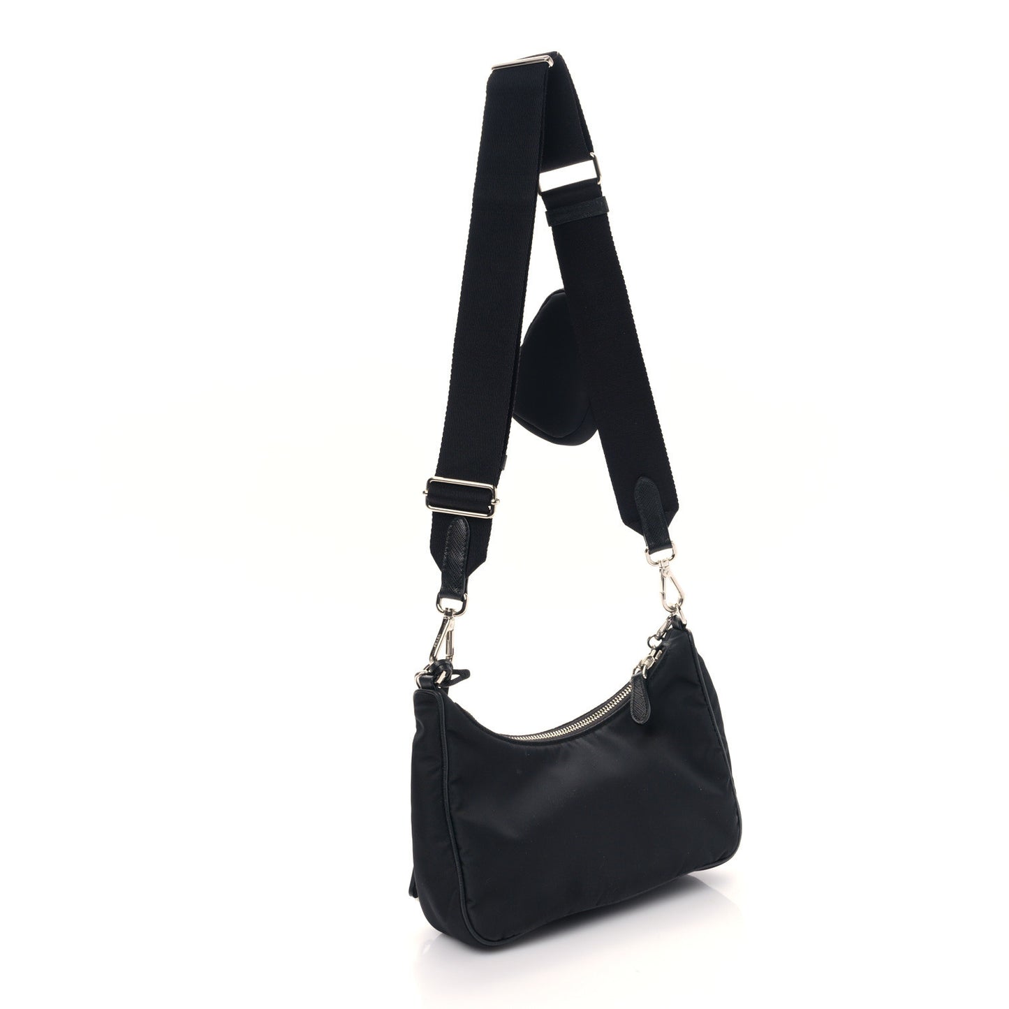 Nylon Re-Edition 2005 Shoulder Bag Black