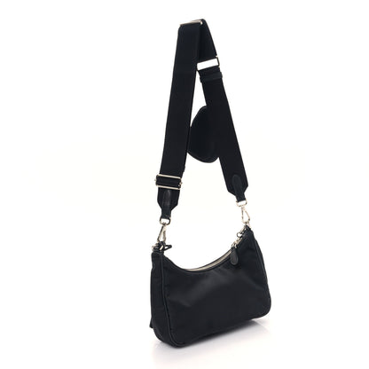 Prada Nylon Re-Edition 2005 Shoulder Bag Black 3 of 9