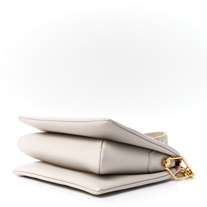Louis Vuitton Lambskin Embossed Monogram Coussin PM Natural Creme 8 of 10