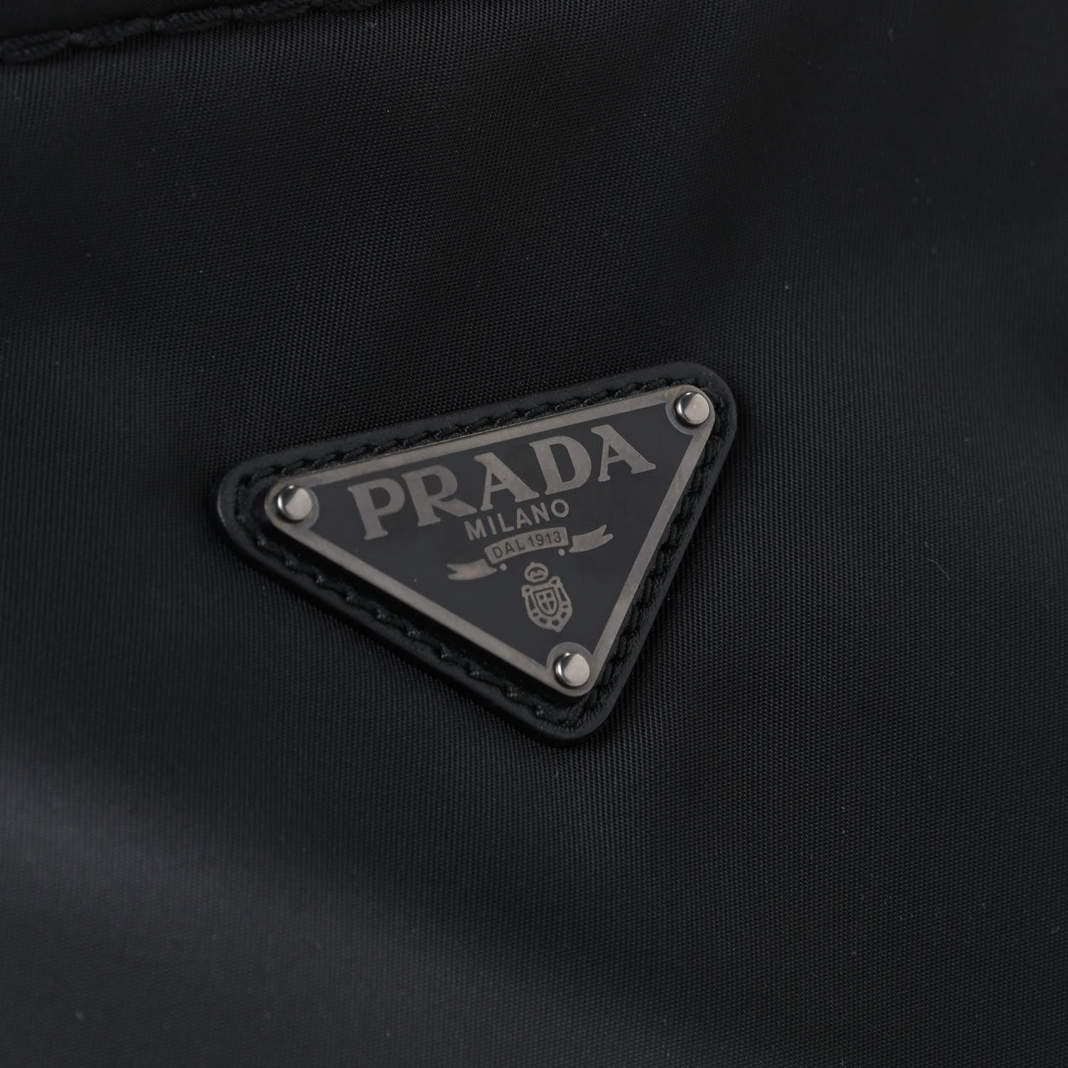 Prada Tessuto Nylon Chain Tote Black 12 of 12