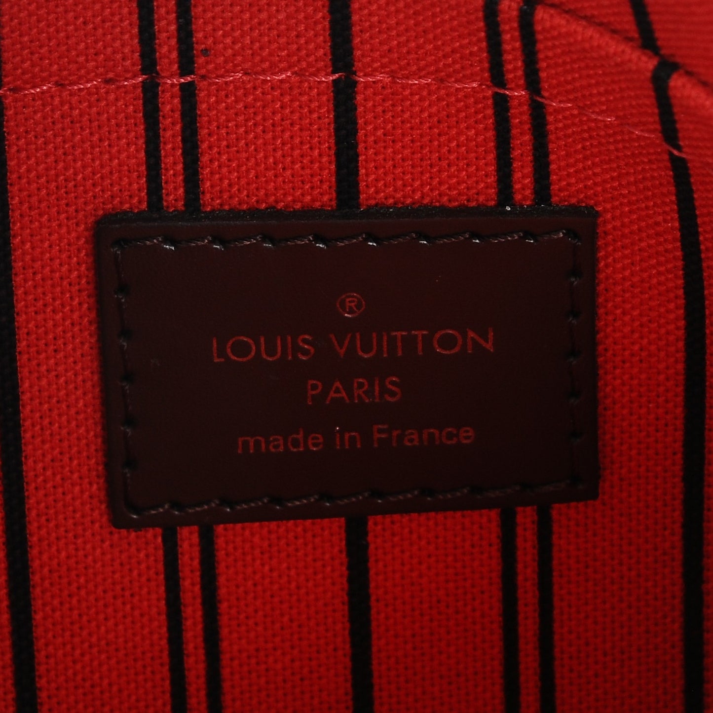 Damier Ebene Neverfull PM Pochette