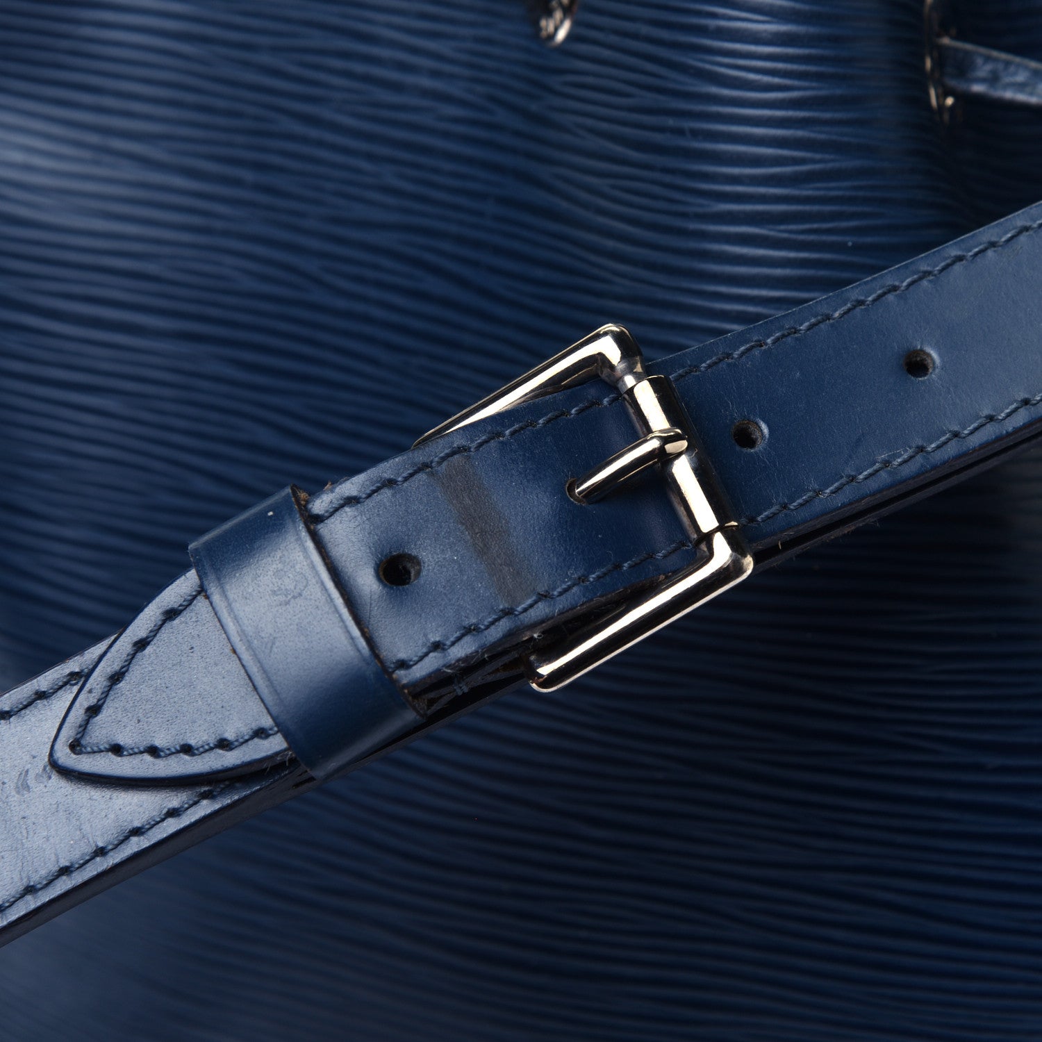 Louis Vuitton Epi Petit Noe NM Indigo 6 of 8