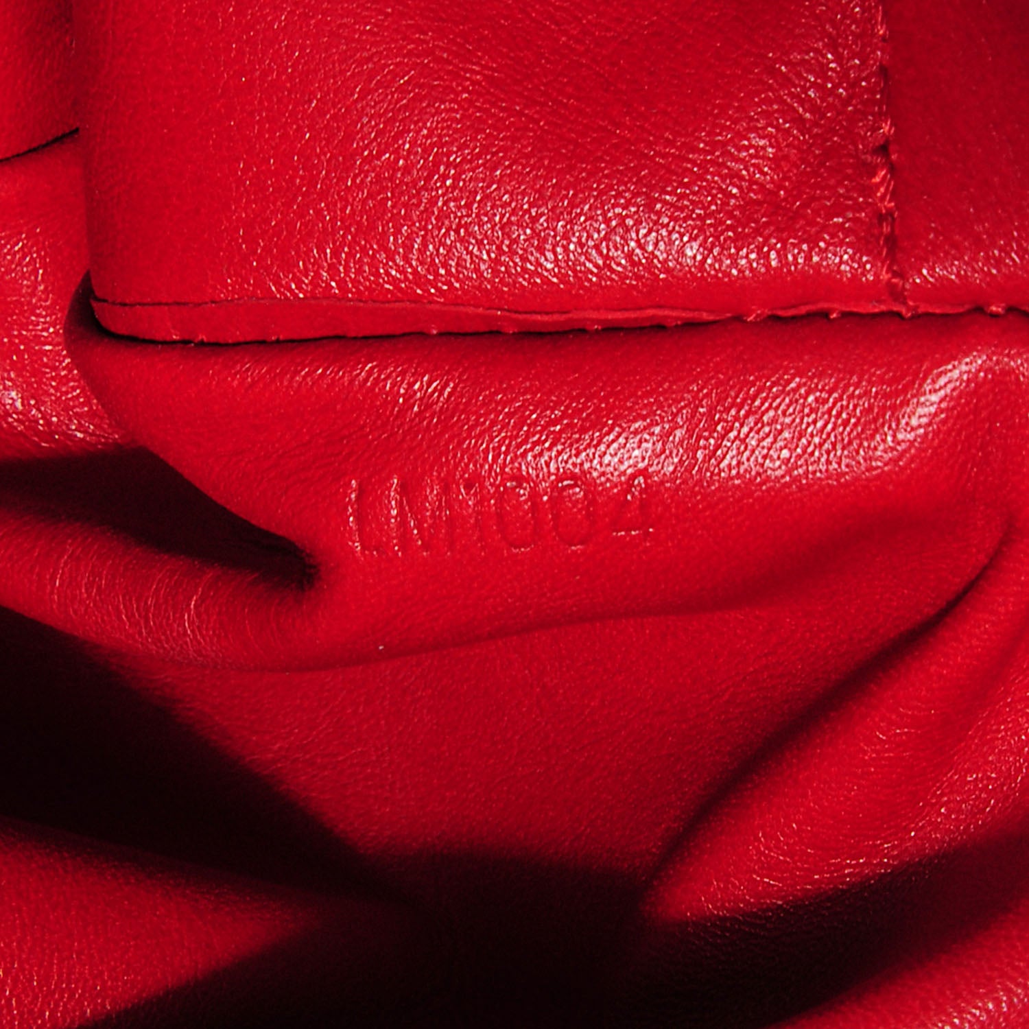 Louis Vuitton Monogram Velours Gracie MM Red 7 of 7