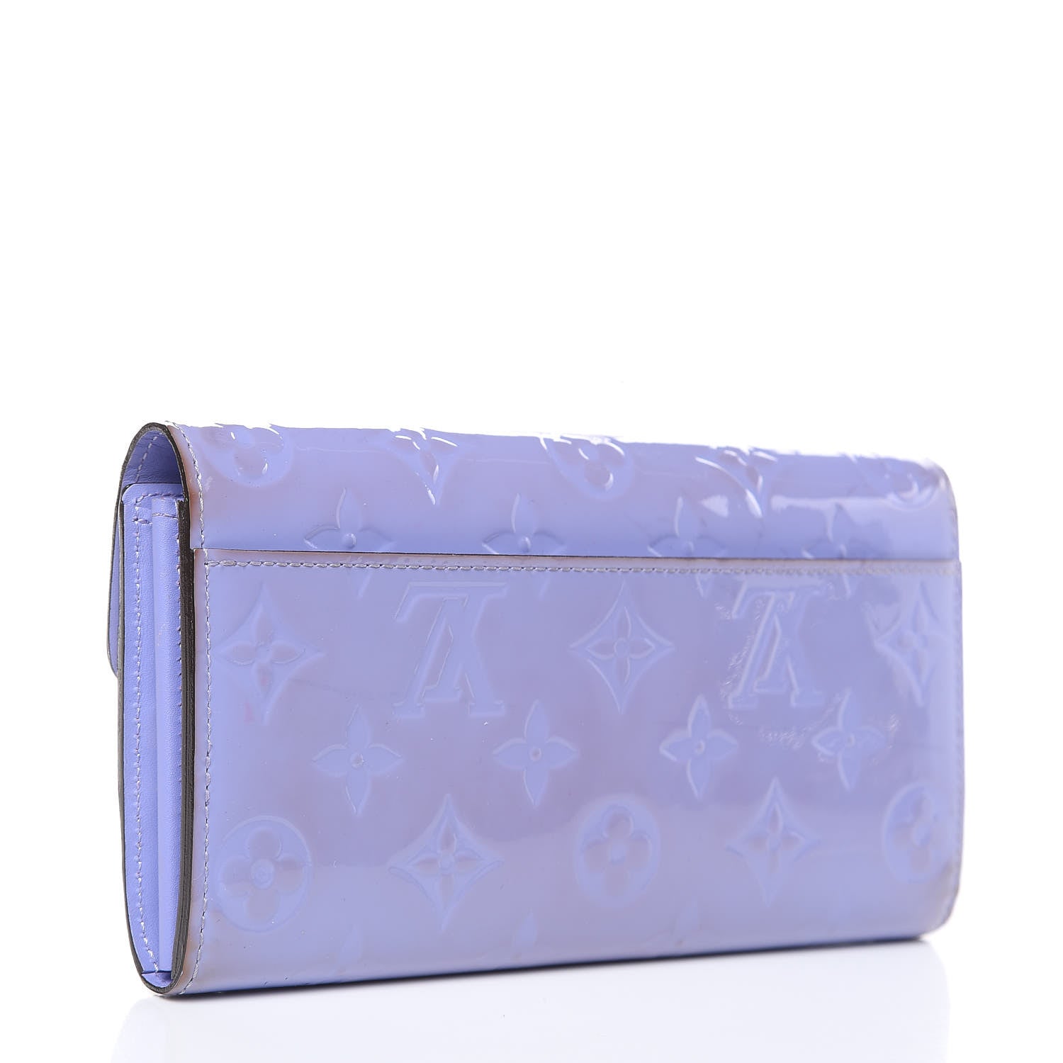 Louis Vuitton Vernis Sarah Wallet NM Lilac 3 of 15