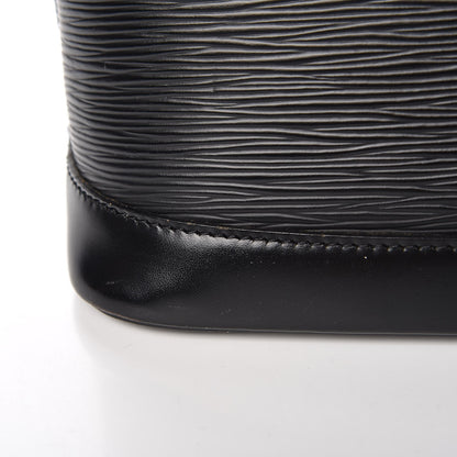 Louis Vuitton Epi Alma PM Black 12 of 17