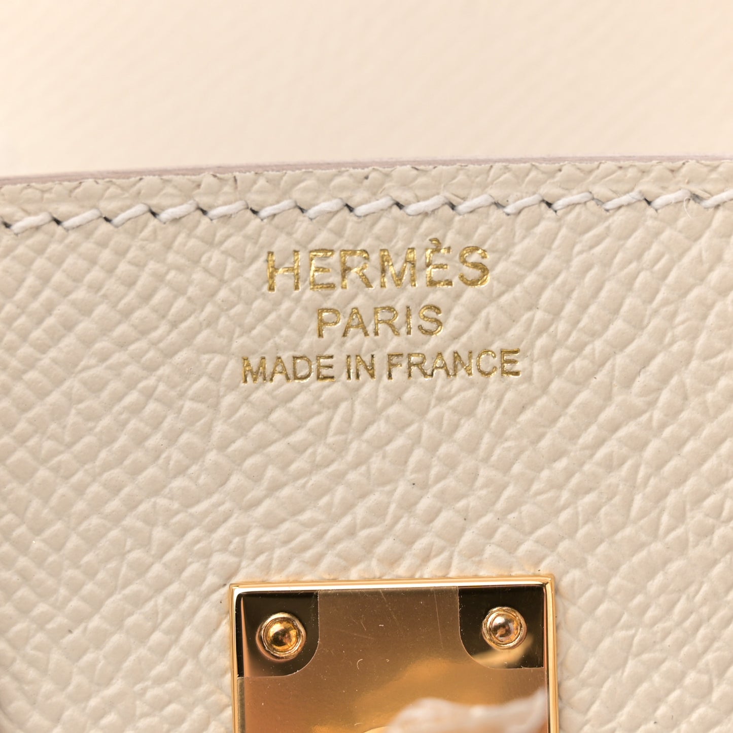 Epsom Birkin Sellier 25 Craie