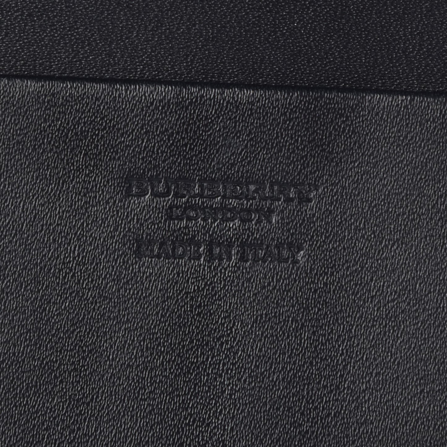 Smoked Check Long Wallet Navy
