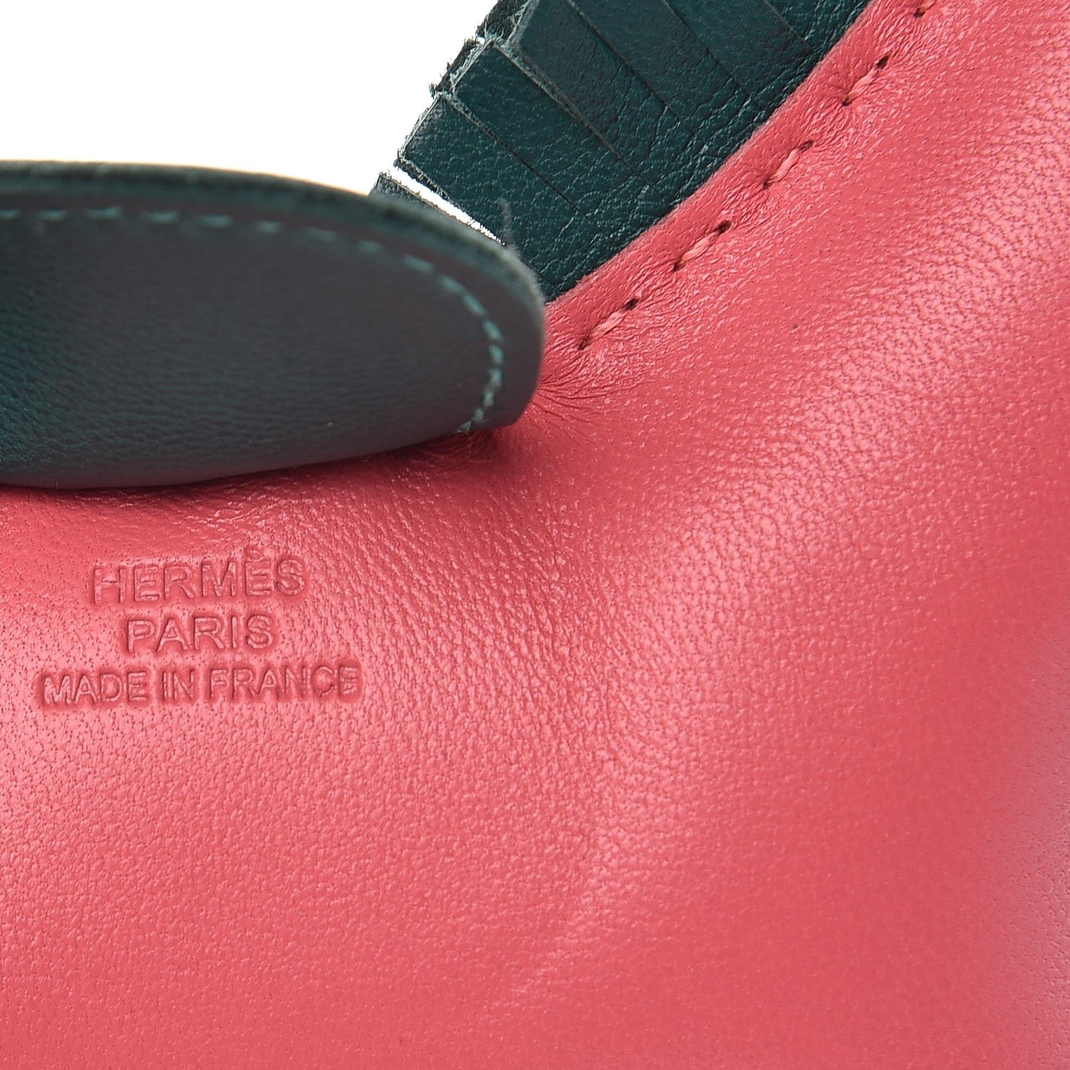 Hermes Milo Lambskin Grigri Rodeo Horse Bag Charm MM Rose Azalee Malachite Lime Celeste 3 of 4