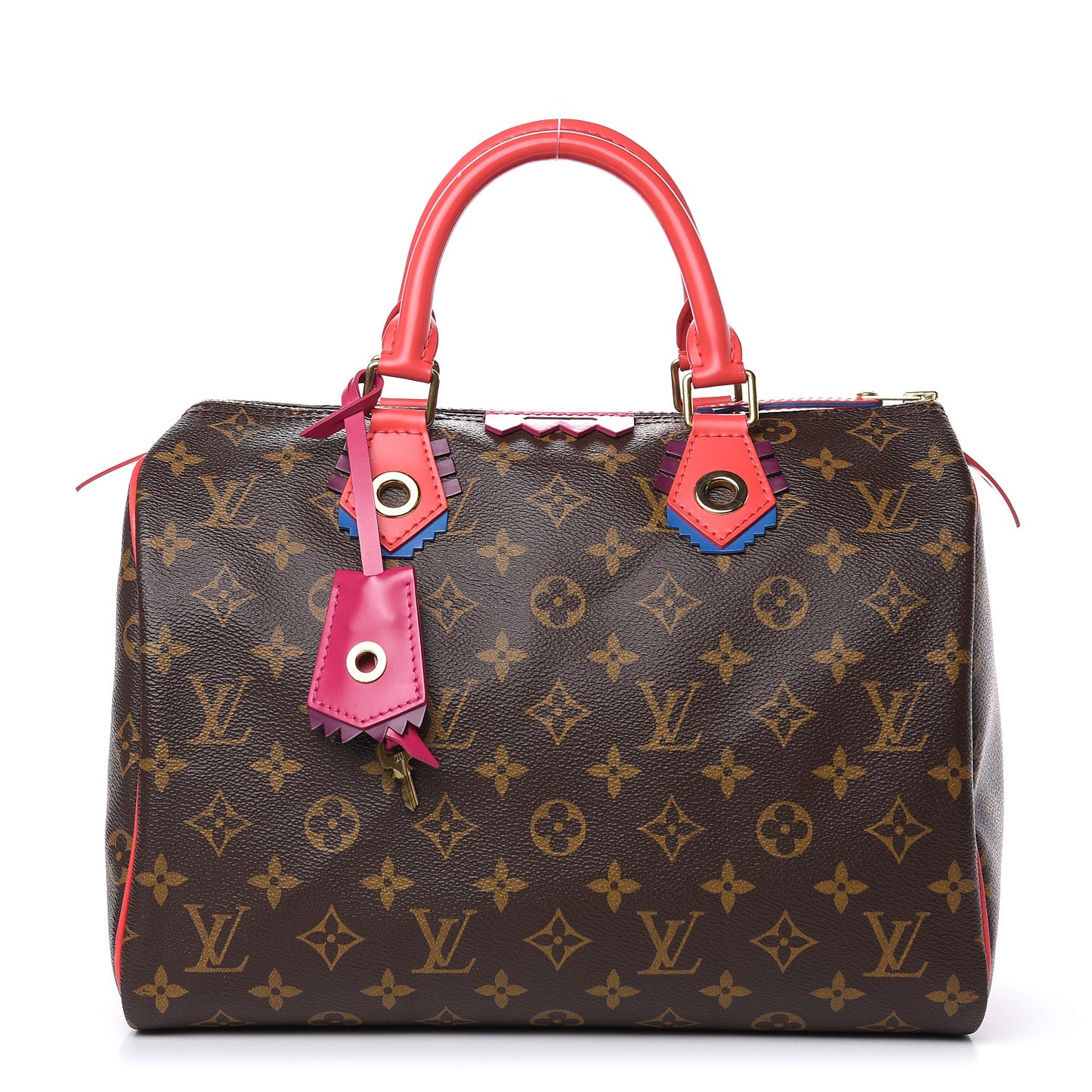 Monogram Totem Speedy 30 Flamingo