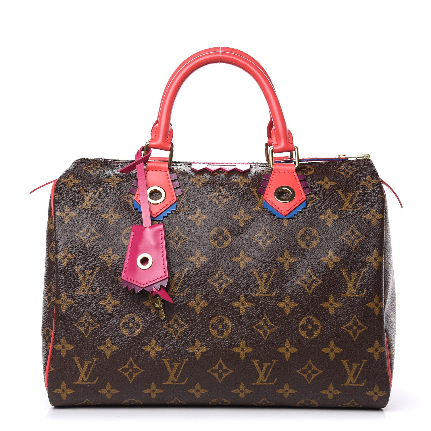 Louis Vuitton Monogram Totem Speedy 30 Flamingo 1 of 10