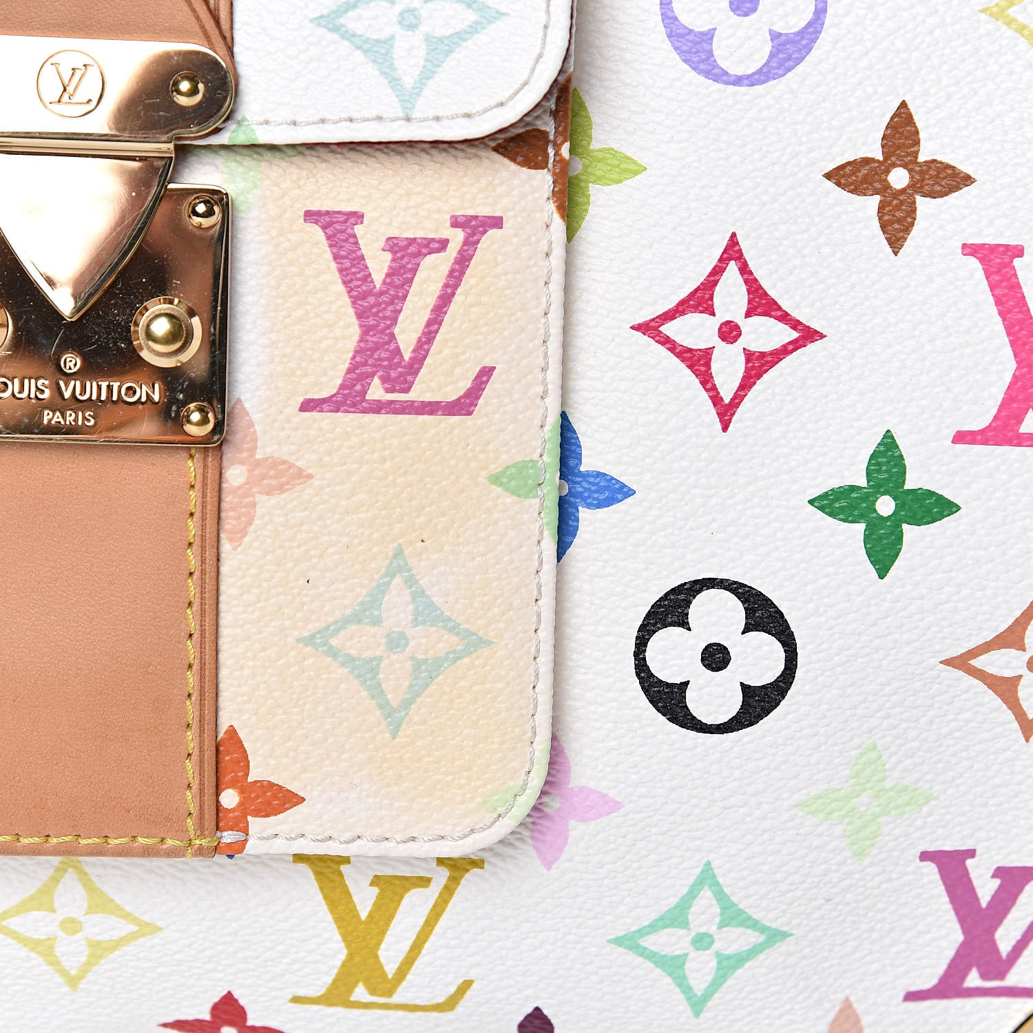 Louis Vuitton Monogram Multicolor Speedy 30 White 12 of 13