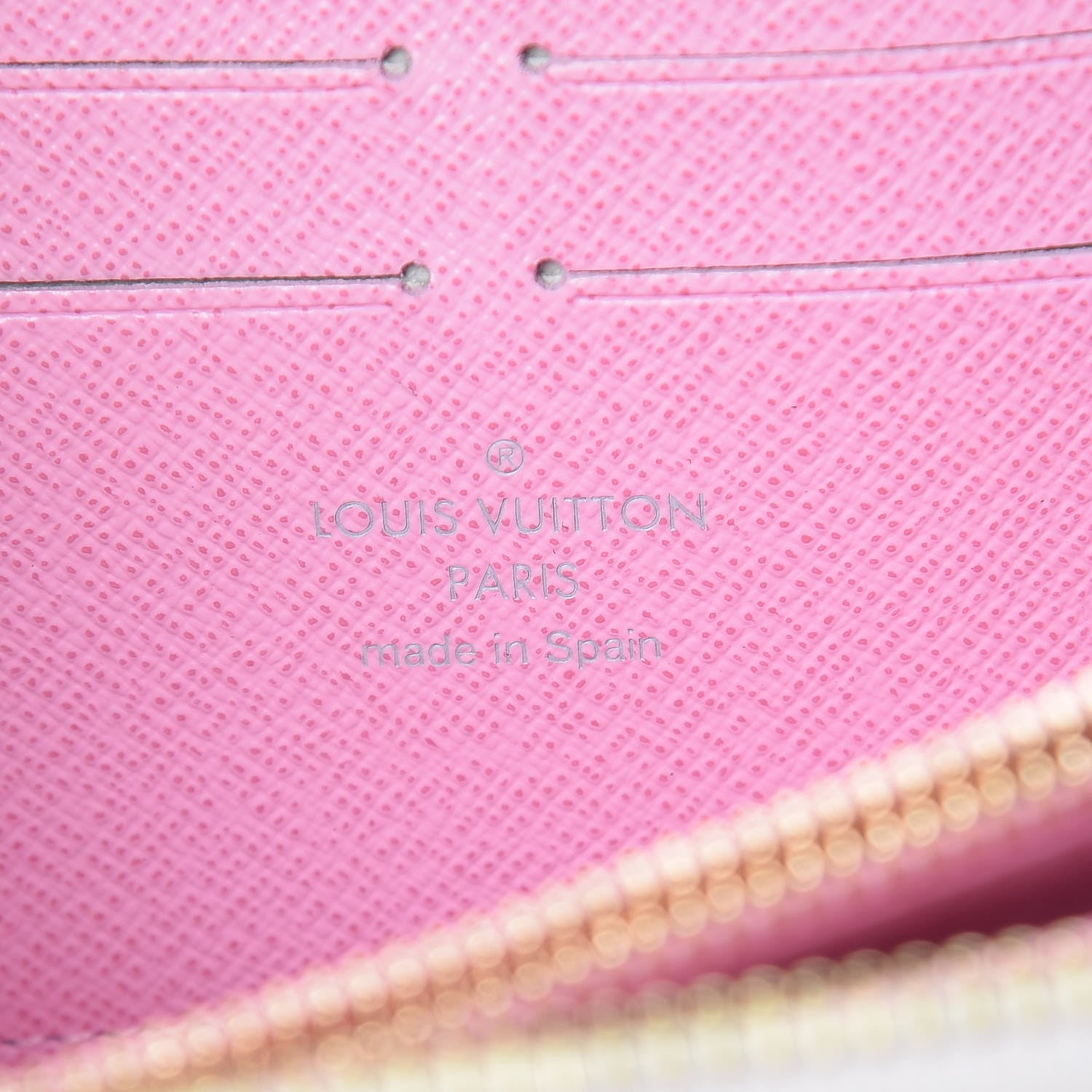 Louis Vuitton Monogram Multicolor Zippy Wallet White Litchi 6 of 7