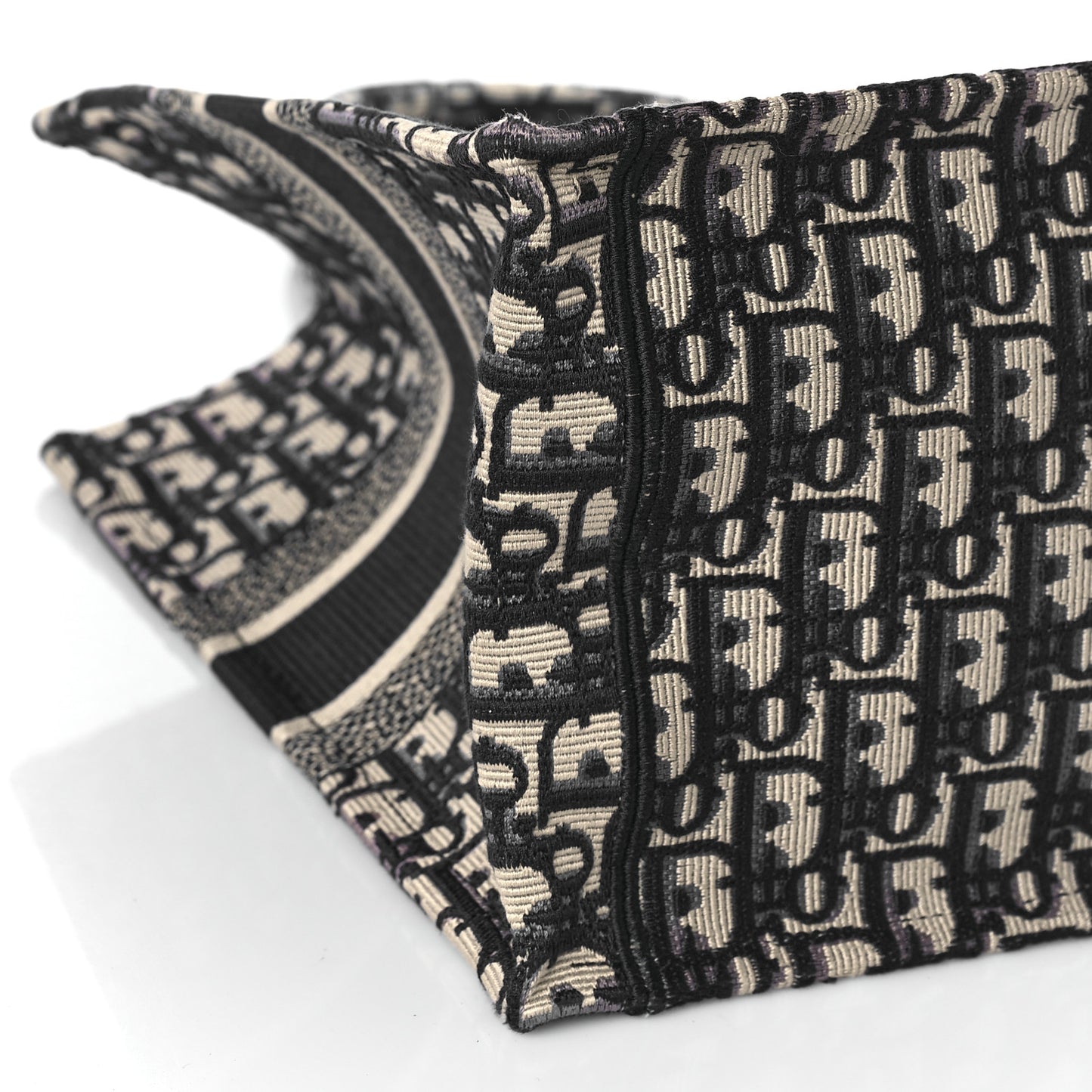 Oblique Medium Book Tote Blue Multicolor