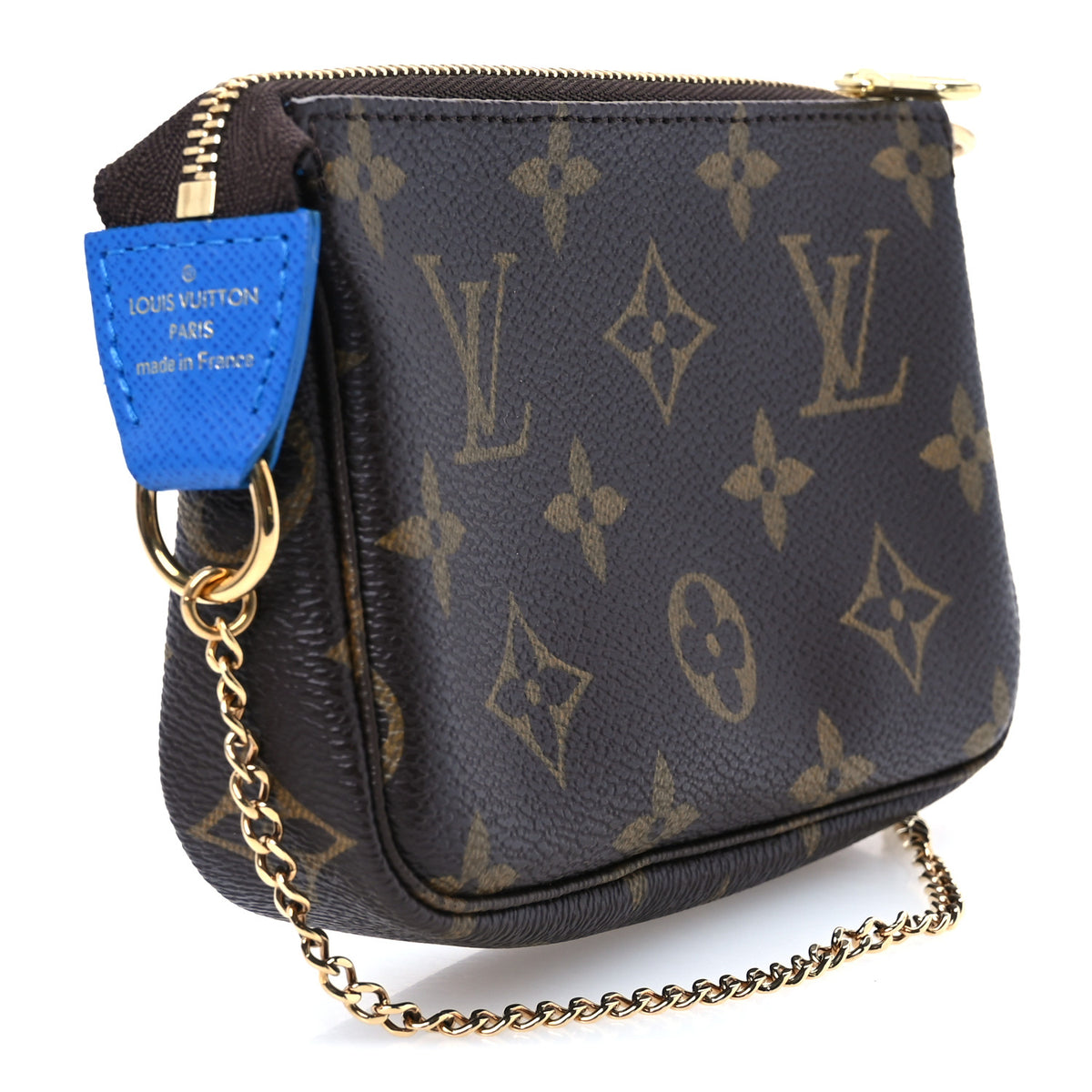 Louis Vuitton Monogram 2019 Christmas Animation Mini Venice Pochette Accessories Blue 3 of 10
