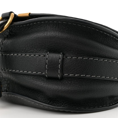 Chloe Calfskin Mini Marcie Round Crossbody Bag Black 10 of 11