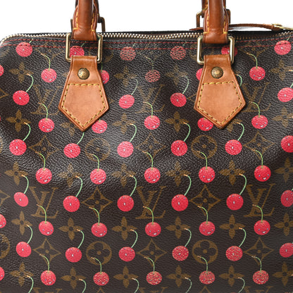 Louis Vuitton Monogram Cerises Speedy 25 10 of 10