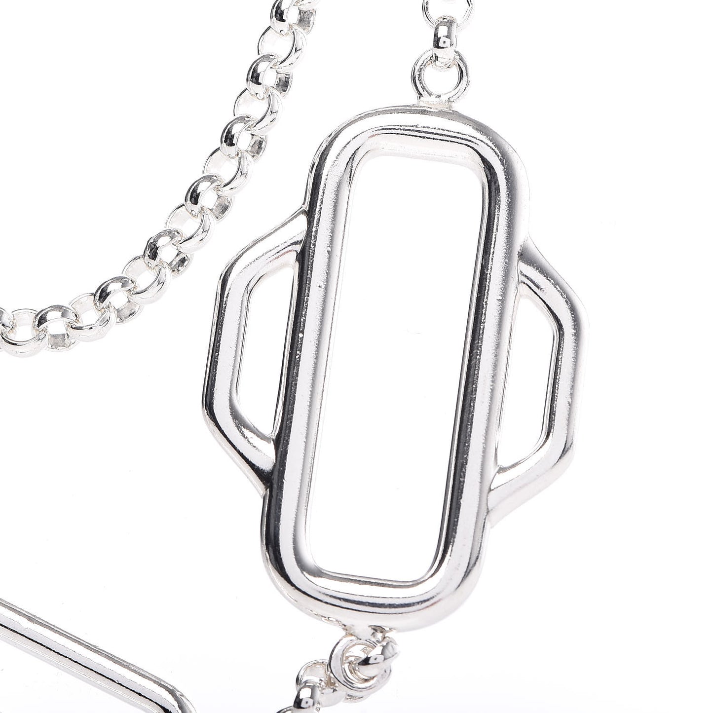 Sterling Silver Attelage Long Necklace 120