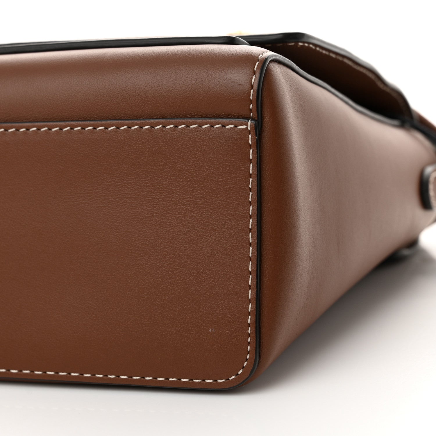 Burberry Calfskin Note Crossbody Bag Tan 10 of 13